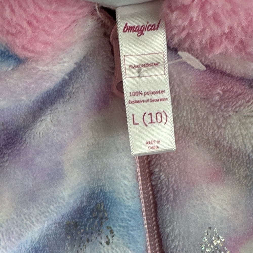 Bmgical Girl’s Pastel Tie-Dye One Piece Size L (10) - Picture 6 of 7
